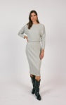 Take a Walk Ribbed Knit Top & Dress Set