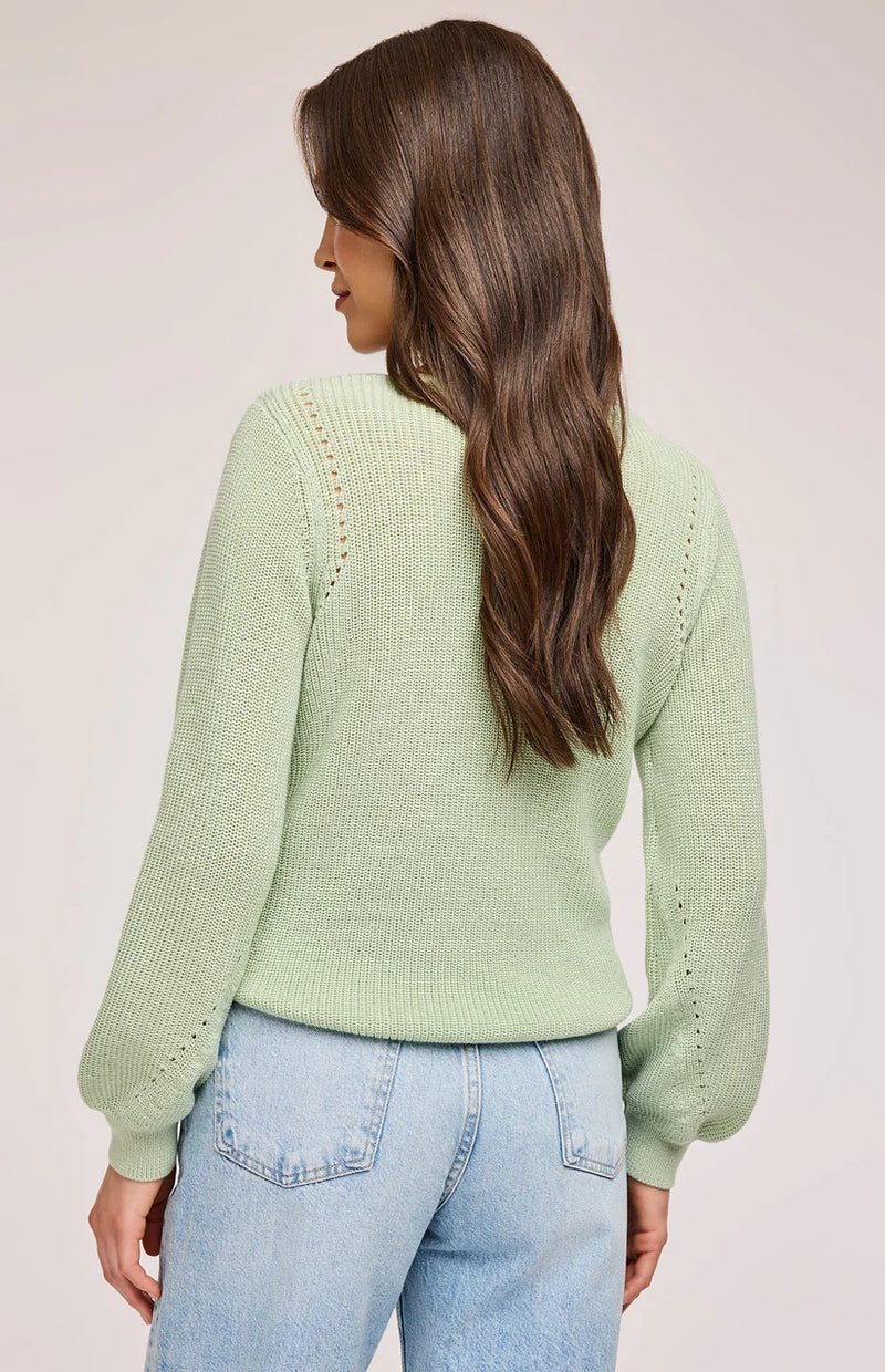 Hailey Pullover Sweater - Cactus