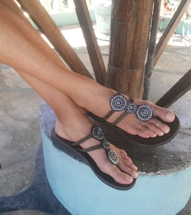 Tripple Circle BSI Sandals