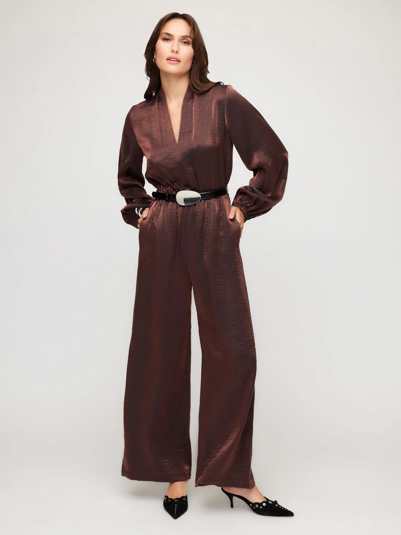 Skyler Jumpsuit - Brown