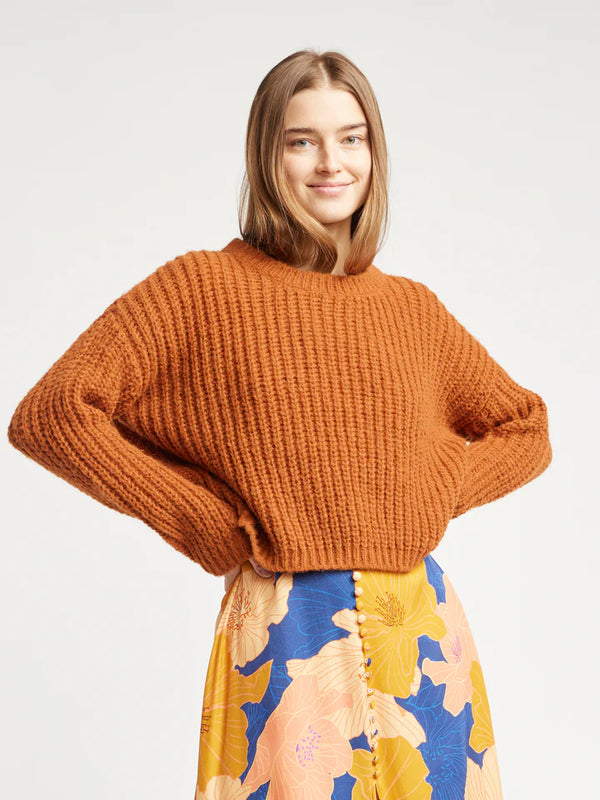 Darla Pumpkin Sweater