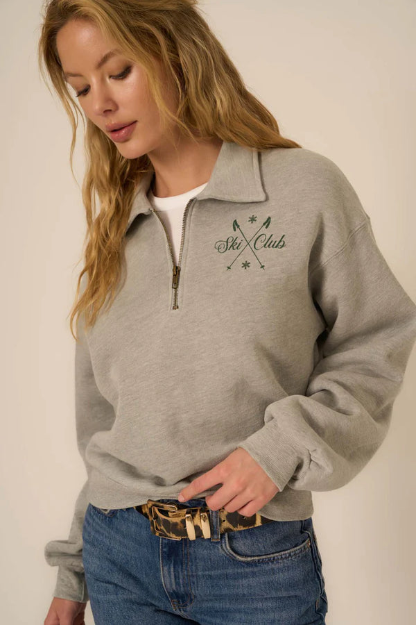 Ski Club Half Zip Sweatshirt