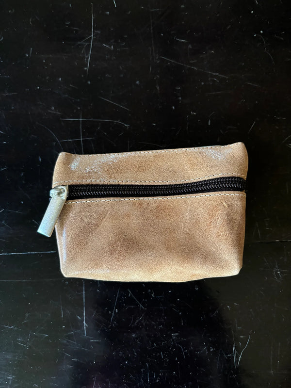 Leather Coin Purse - Multiple Colors