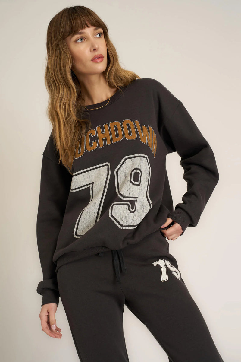 Touchdown Sweatshirt - Washed Black