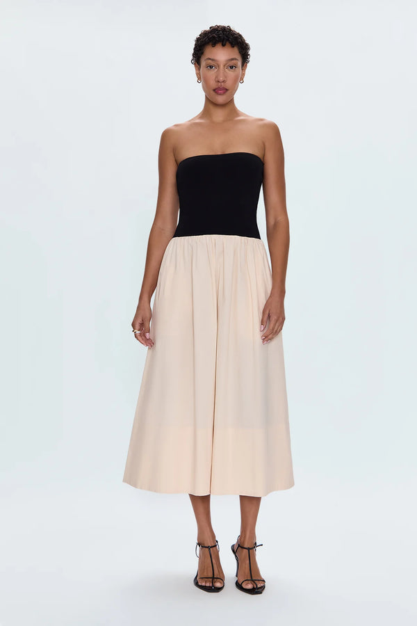 Mavo Tube Top Dress - Pepper and Salt