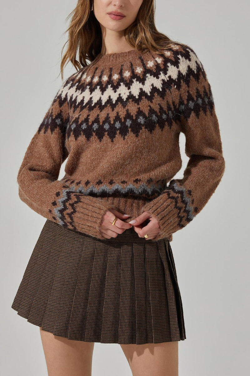 Feyre Sweater - Brown