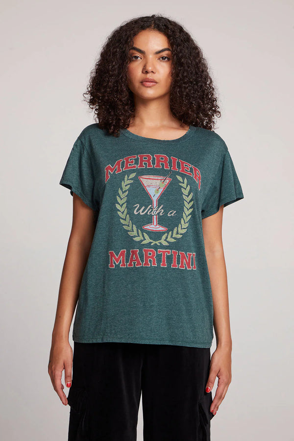 Merrier with a Martina Tee