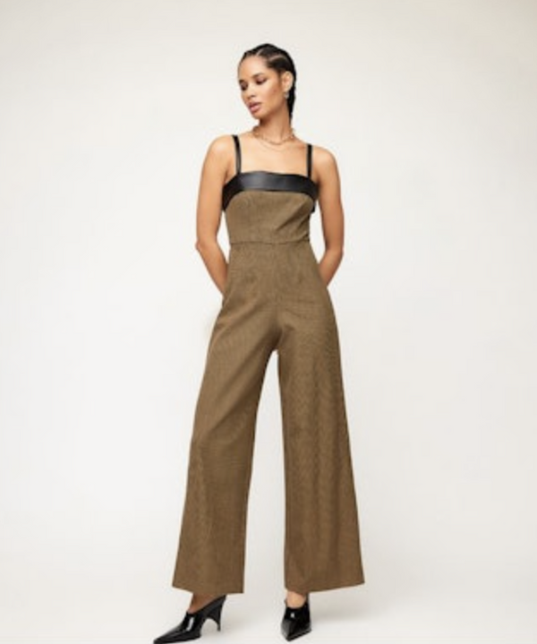 Paloma Jumpsuit - Houndstooth