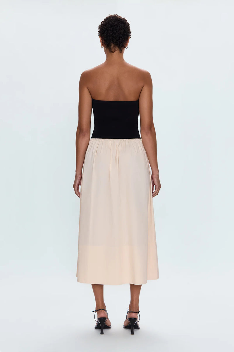 Mavo Tube Top Dress - Pepper and Salt